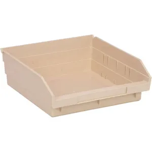 QUANTUM STORAGE SYSTEMS QSB109IV Shelf Bin 11-5/8 Inch Length 4 Inch H Ivory | AF4XFR 9NPN2