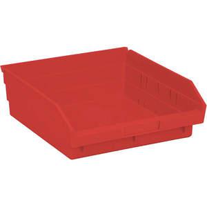 QUANTUM STORAGE SYSTEMS QSB109RD Shelf Bin 11-5/8 Inch Length 4 Inch H Red | AF4FAT 8UMC6