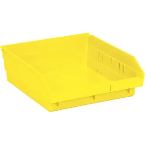 QUANTUM STORAGE SYSTEMS QSB109YL Shelf Bin 11-5/8 Inch Length 4 Inch H Yellow | AF4EMP 8TT52