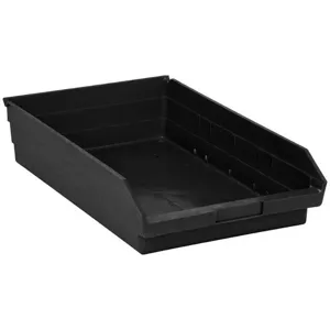 QUANTUM STORAGE SYSTEMS QSB110BR Shelf Bin 17-7/8 Inch Length 4 Inch H Black | AB2TVL 1NTX8