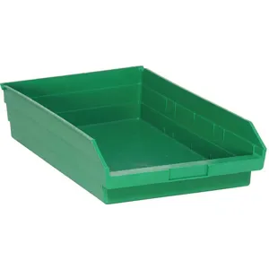 QUANTUM STORAGE SYSTEMS QSB110GN Shelf Bin 17-7/8 Inch Length 4 Inch H Green | AF4LNL 9AFJ4