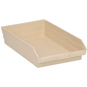 QUANTUM STORAGE SYSTEMS QSB110IV Shelf Bin 17-7/8 Inch Length 4 Inch H Ivory | AF4BRL 8PCC5