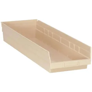 QUANTUM STORAGE SYSTEMS QSB114IV Shelf Bin 23-5/8 Inch Length 8-3/8 Inch Width 4 Inch Height | AF4TUF 9JYL4