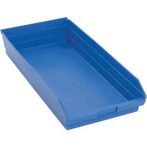 QUANTUM STORAGE SYSTEMS QSB116BL Shelf Bin 23-5/8 Inch Length 4 Inch H Blue | AF4DMK 8RPR7