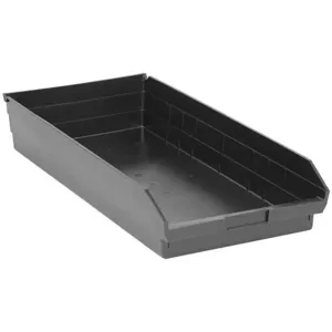 QUANTUM STORAGE SYSTEMS QSB116BR Shelf Bin 23-5/8 Inch Length 4 Inch H Black | AB2TVU 1NTY7