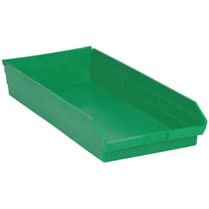 QUANTUM STORAGE SYSTEMS QSB116GN Shelf Bin 23-5/8 Inch Length 4 Inch H Green | AF3QWJ 8C962