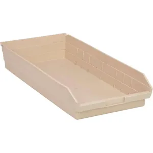 QUANTUM STORAGE SYSTEMS QSB116IV Shelf Bin 23-5/8 Inch Length 4 Inch H Ivory | AF3QWH 8C961