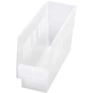 QUANTUM STORAGE SYSTEMS QSB201CL Shelf Bin 11-5/8 x 4-1/8 x 6 In. | AG6WFV 49H214