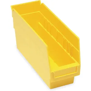 QUANTUM STORAGE SYSTEMS QSB201YL Shelf Bin 11-5/8 Inch Length 4-1/8 Inch Width 6 Inch Height | AC4FYK 2ZMR8