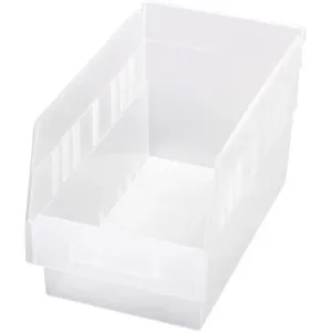 QUANTUM STORAGE SYSTEMS QSB202CL Shelf Bin 11-5/8 x 6-5/8 x 6 In. | AG6WFW 49H215