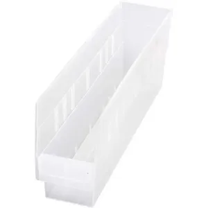 QUANTUM STORAGE SYSTEMS QSB203CL Shelf Bin 17-7/8 x 4-1/8 x 6 In. | AG6WFZ 49H218