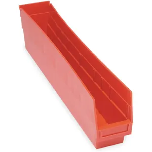 QUANTUM STORAGE SYSTEMS QSB205RD Shelf Bin 23-5/8 Inch Length 4-1/8 Inch Width 6 inch Height | AC4FZB 2ZMU5