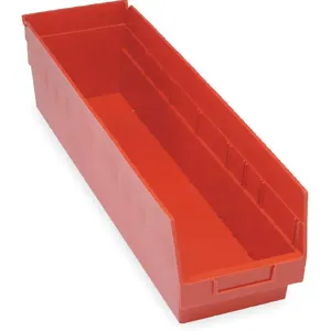 QUANTUM STORAGE SYSTEMS QSB206RD Shelf Bin 23-5/8 Inch Length 6-5/8 Inch Width 6 inch Height | AC4FZD 2ZMU7