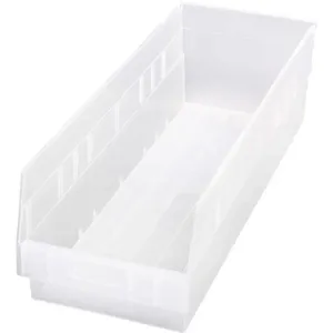 QUANTUM STORAGE SYSTEMS QSB214CL Shelf Bin 23-5/8 x 8-3/8 x 6 In. | AG6WGF 49H224