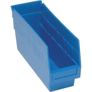 QUANTUM STORAGE SYSTEMS QSB801BL Shelf Bin 11-5/8 Inch Length 4-3/8 Inch Width 8 Inch Height | AC6HQH 33Z285