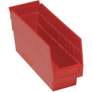 QUANTUM STORAGE SYSTEMS QSB801RD Shelf Bin 11-5/8 Inch Length 4-3/8 Inch Width 8 Inch Height | AC6HQJ 33Z286