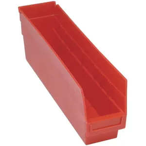 QUANTUM STORAGE SYSTEMS QSB803RD Shelf Bin 17-7/8 Inch Length 4-3/8 Inch Width 8 Inch Height | AC6HQQ 33Z292