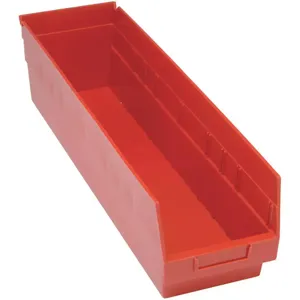 QUANTUM STORAGE SYSTEMS QSB806RD Shelf Bin 23-5/8 Inch Length 6-5/8 Inch Width 8 inch Height | AC6HQZ 33Z302