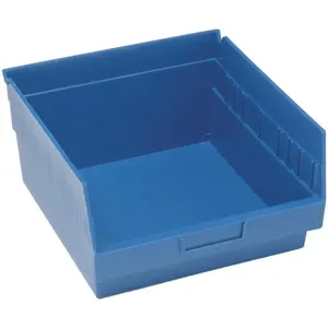 QUANTUM STORAGE SYSTEMS QSB809BL Shelf Bin 11-5/8 Inch Length 8 Inch H Blue | AC6HRH 33Z310