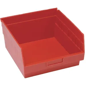 QUANTUM STORAGE SYSTEMS QSB809RD Shelf Bin 11-5/8 Inch Length 8 Inch H Red | AC6HRJ 33Z311