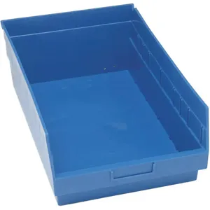 QUANTUM STORAGE SYSTEMS QSB810BL Shelf Bin 17-7/8 Inch Length 8 Inch H Blue | AC6HRL 33Z313