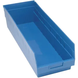 QUANTUM STORAGE SYSTEMS QSB814BL Shelf Bin 23-5/8 Inch Length 8-3/8 Inch Width 8 inch Height | AC6HRP 33Z316