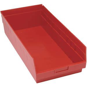 QUANTUM STORAGE SYSTEMS QSB816RD Shelf Bin 23-5/8 Inch Length 8 Inch H Red | AC6HRU 33Z320