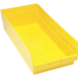 QUANTUM STORAGE SYSTEMS QSB816YL Shelf Bin 23-5/8 Inch Length 8 Inch H Yellow | AC6HRV 33Z321