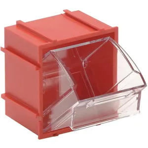 QUANTUM STORAGE SYSTEMS QTB409RD Tip Out Bin Individual W 2-13/16 Red | AC3FPK 2TB19