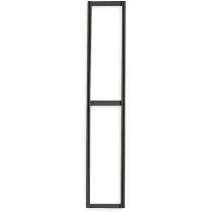 QUANTUM STORAGE SYSTEMS QTF70 Tip Out Bin Wall Frame W24 Inch H70 Inch Black | AC3FPP 2TB23