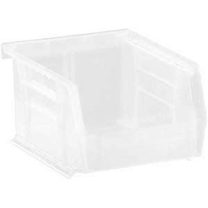 QUANTUM STORAGE SYSTEMS QUS210CL Hang And Stack Bin 5-3/8 Inch Length Clear | AA2GPB 10H836