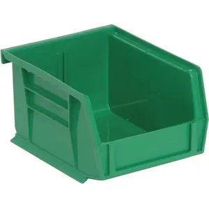 QUANTUM STORAGE SYSTEMS QUS210GN Hang/stack Bin 5-3/8l x 4-1/8w Green | AF4AXB 8NEJ4