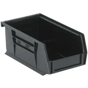 QUANTUM STORAGE SYSTEMS QUS220BR Hang And Stack Bin 7-3/8 Inch Length Black | AB2TUM 1NTV3