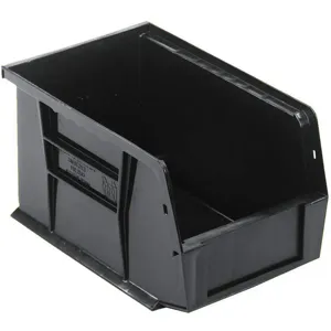 QUANTUM STORAGE SYSTEMS QUS221BK Hang And Stack Bin 9-1/4 Inch Length 6 Inch Width | AC6HRW 33Z322