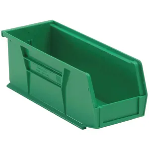 QUANTUM STORAGE SYSTEMS QUS224GN Hang/stack Bin 10-7/8l x 4-1/8w Green | AF4DVY 8TK80