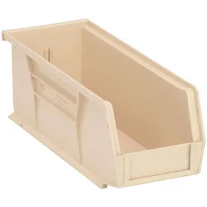 QUANTUM STORAGE SYSTEMS QUS224IV Hang/stack Bin 10-7/8l x 4-1/8w Beige | AF6AGJ 9U519