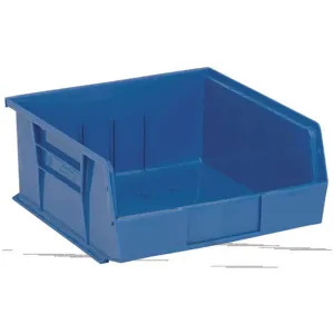 QUANTUM STORAGE SYSTEMS QUS235BL Hang/stack Bin 10-7/8l x 11w Blue | AF6AEH 9U073