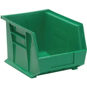 QUANTUM STORAGE SYSTEMS QUS239GN Hang/stack Bin 10-3/4l x 8-1/4w Green | AF4NUY 9DUX7