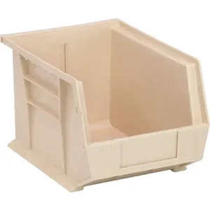 QUANTUM STORAGE SYSTEMS QUS239IV Hang/stack Bin 10-3/4l x 8-1/4w Beige | AF4LNN 9AFK4