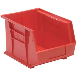 QUANTUM STORAGE SYSTEMS QUS239RD Hang/stack Bin 10-3/4l x 8-1/4w Red | AF4ZMQ 9T491