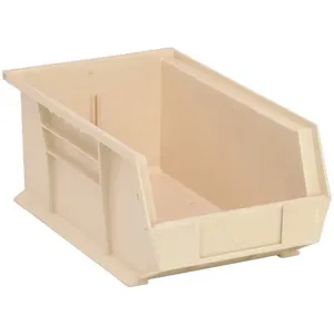 QUANTUM STORAGE SYSTEMS QUS241IV Hang/stack Bin 13-5/8 x 8-1/4 x 6 Ivory | AC6HTG 33Z332