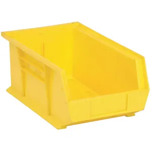 QUANTUM STORAGE SYSTEMS QUS241YL Hang/stack Bin 13-5/8 x 8-1/4 x 6 Yellow | AC6HTJ 33Z334