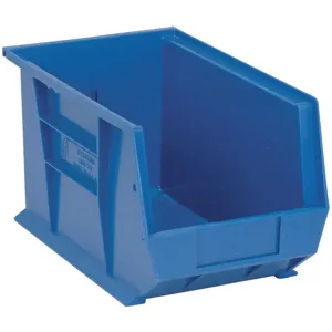 QUANTUM STORAGE SYSTEMS QUS242BL Hang/stack Bin 13-5/8 x 8-1/4 x 8 Blue | AC6HTL 33Z336