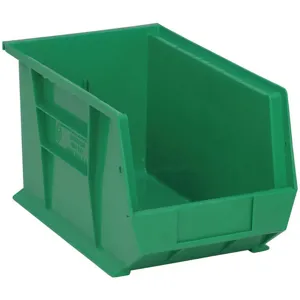 QUANTUM STORAGE SYSTEMS QUS242GN Hang/stack Bin 13-5/8 x 8-1/4 x 8 Green | AC6HTM 33Z337