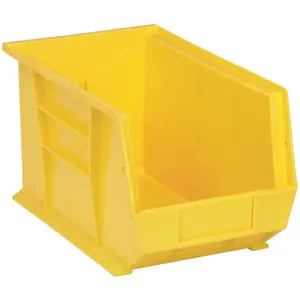 QUANTUM STORAGE SYSTEMS QUS242YL Hang/stack Bin 13-5/8 x 8-1/4 x 8 Yellow | AC6HTQ 33Z340