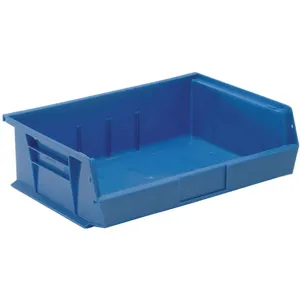 QUANTUM STORAGE SYSTEMS QUS245BL Hang/stack Bin 10-7/8l x 16-1/2w Blue | AF4JDM 8Y085