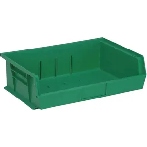 QUANTUM STORAGE SYSTEMS QUS245GN Hang And Stack Bin 10-7/8 Inch Length Green | AF4KWW 8ZGC2