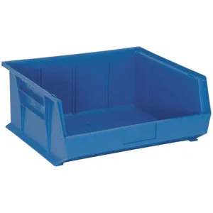 QUANTUM STORAGE SYSTEMS QUS250BL Hang/stack Bin 14-3/4l x 16-1/2w Blue | AF3QTT 8C319