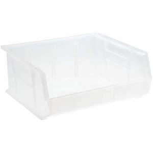 QUANTUM STORAGE SYSTEMS QUS250CL Hang And Stack Bin 14-3/4 Inch Length Clear | AA2GPP 10H849