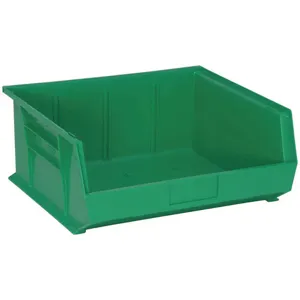 QUANTUM STORAGE SYSTEMS QUS250GN Hang And Stack Bin 14-3/4 Inch Length Green | AF4VLW 9LFP0